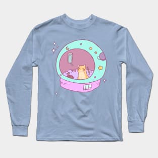 Is the moon cheese? Time to find out. Long Sleeve T-Shirt